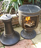 Castmaster Classic Urn chiminea